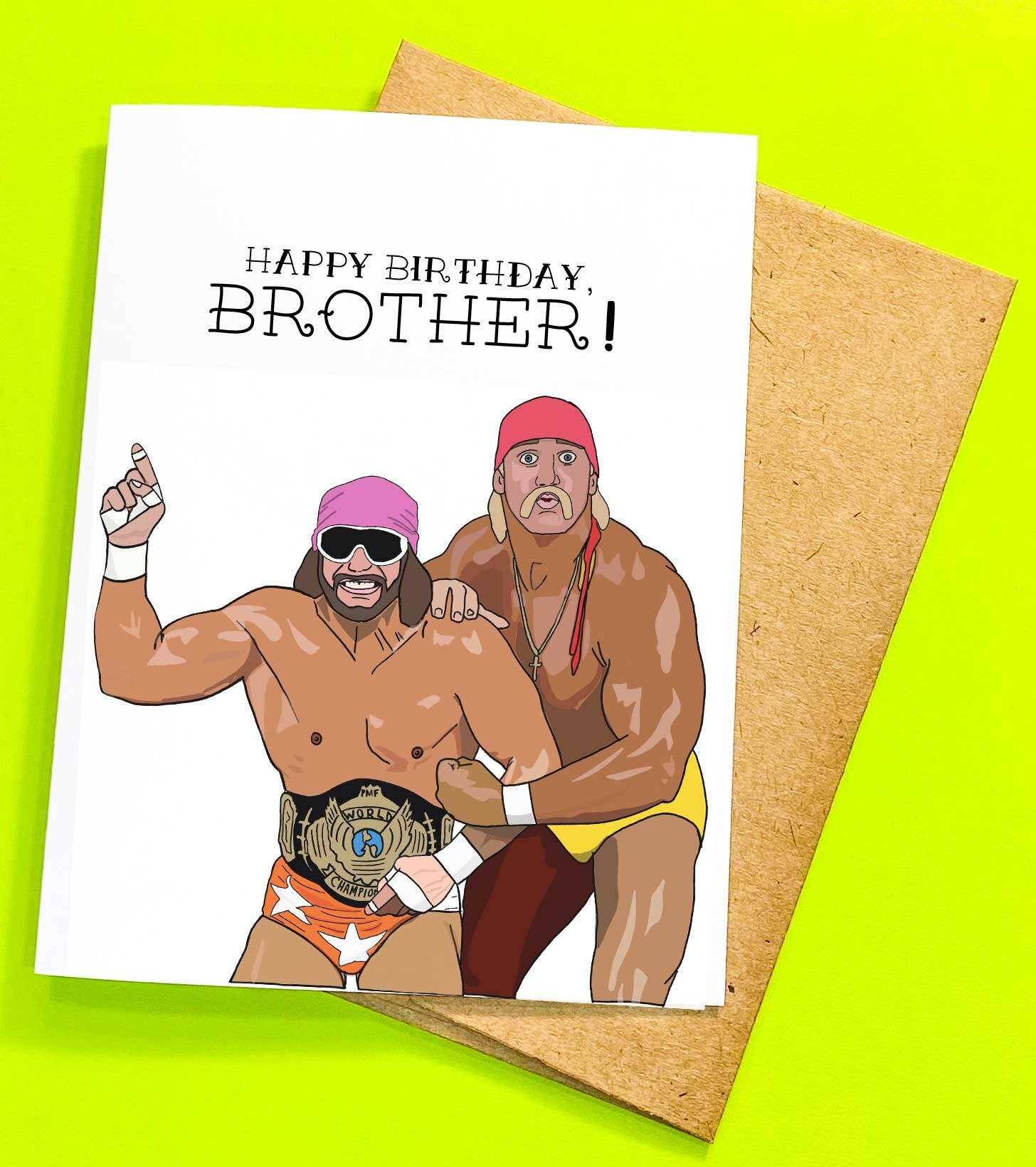 Birthday Card Hulk Hogan 