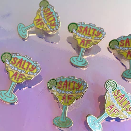 $11.99 SALTY AF MARGARITA PIN