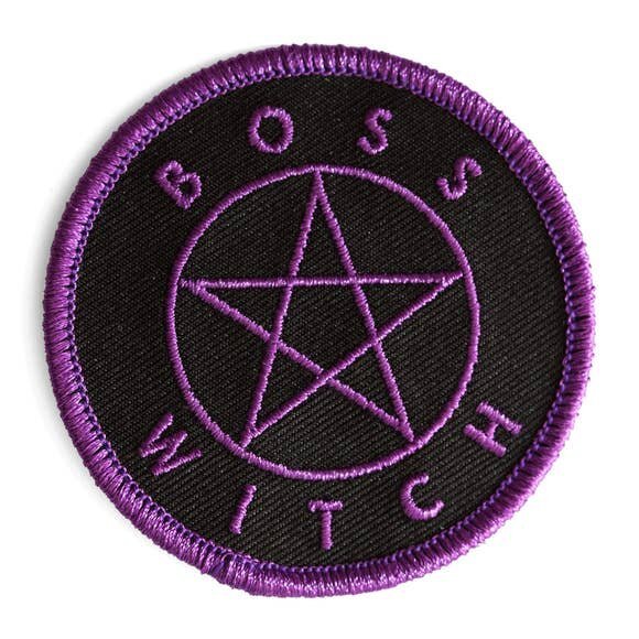 $11.99 BOSS WITCH PATCH