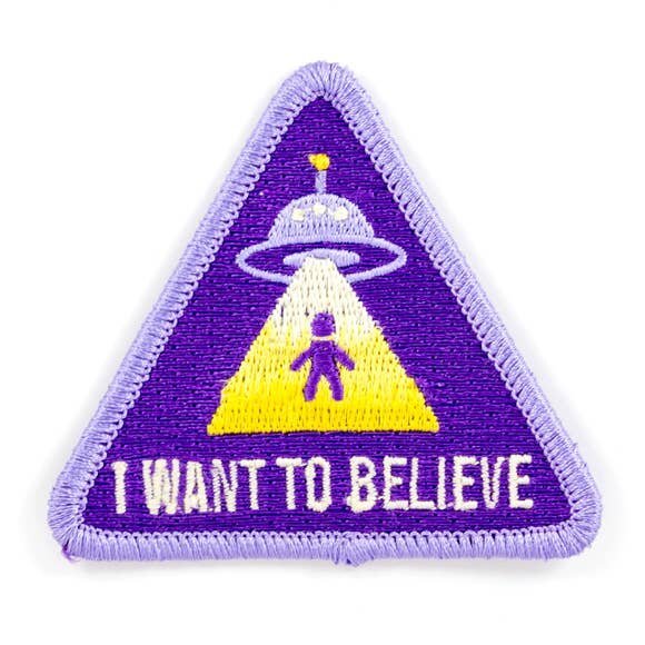 $11.99 I WANT TO BELIEVE PATCH