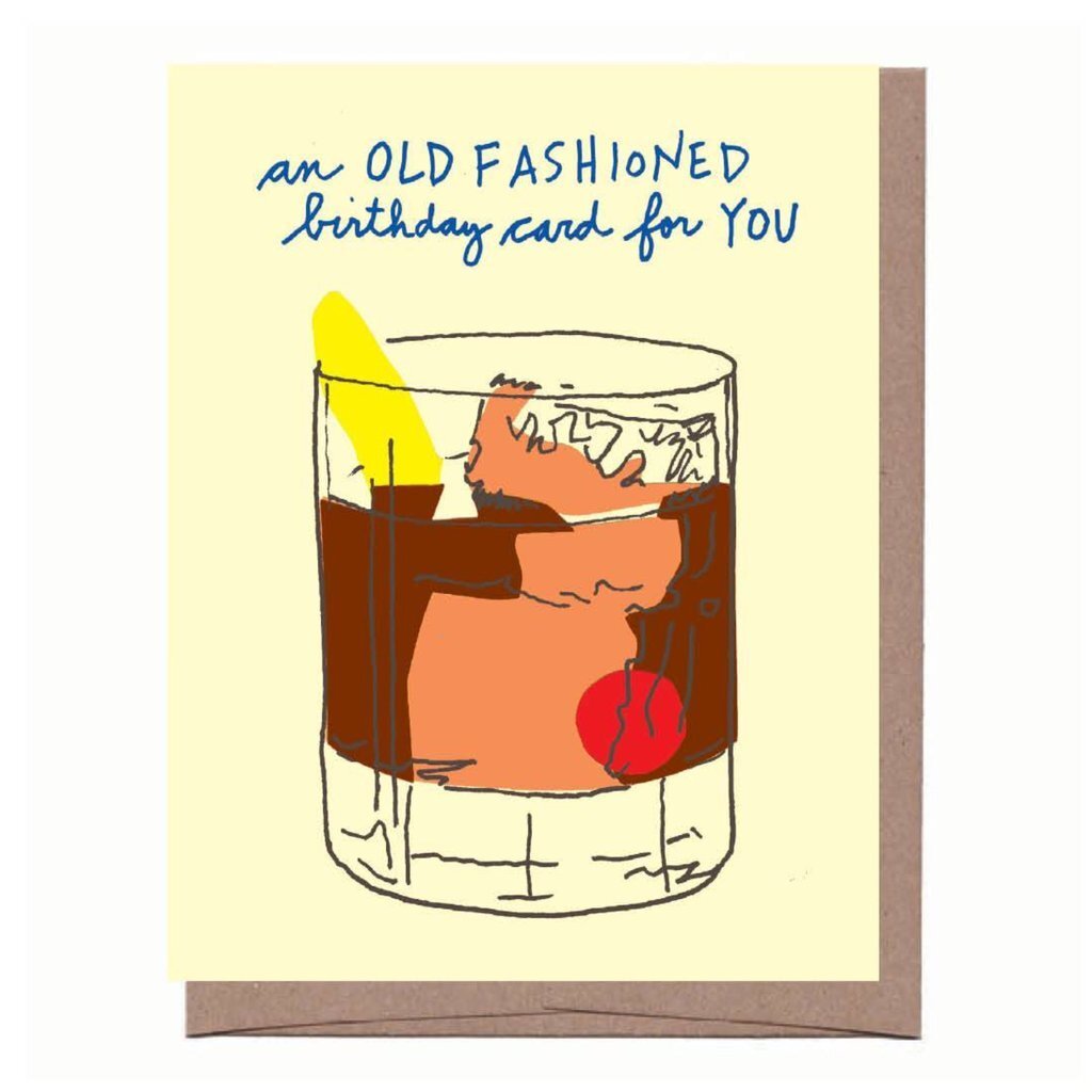 $6.99 OLD FASHIONED BIRTHDAY CARD