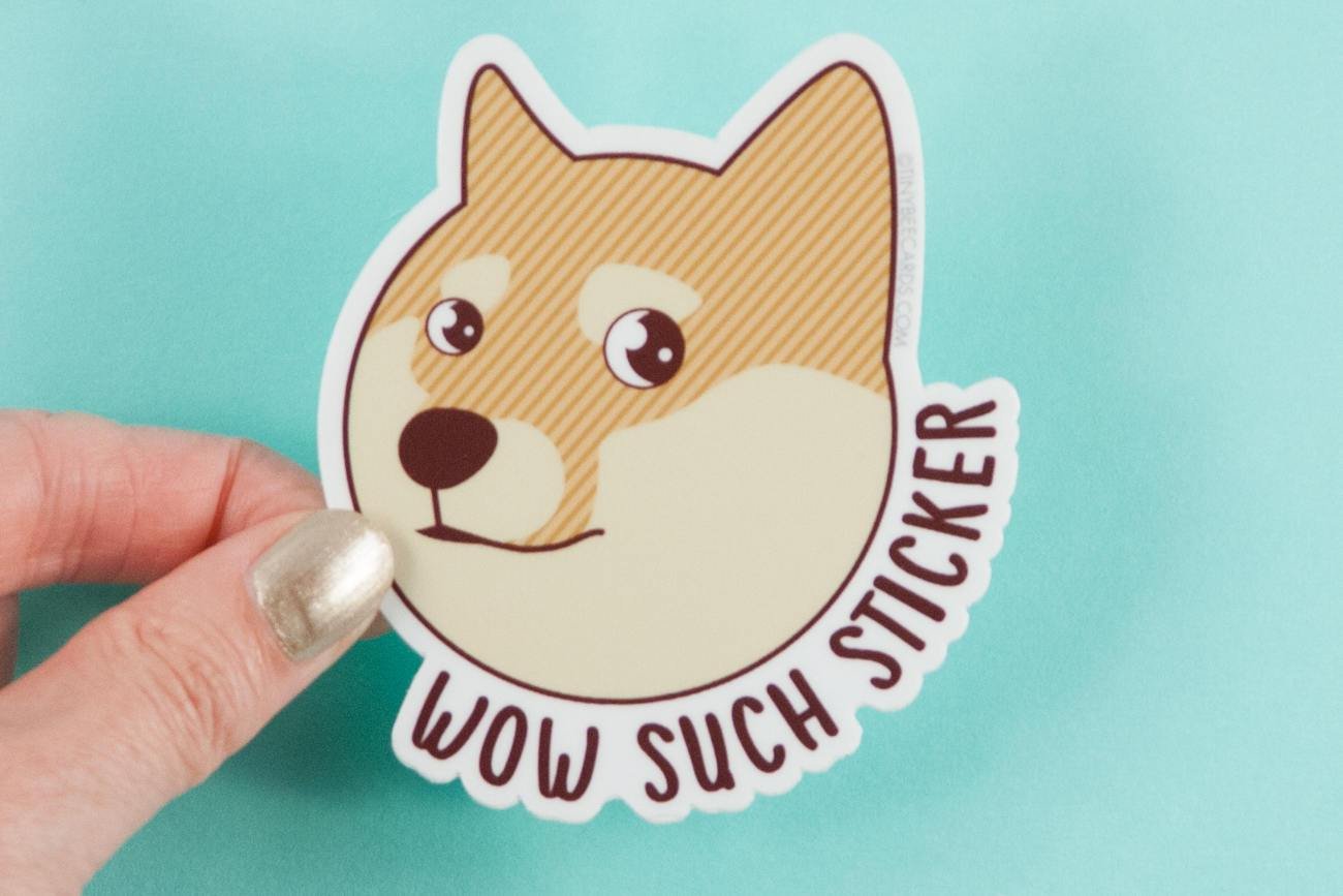 $4.99 DOGE STICKER