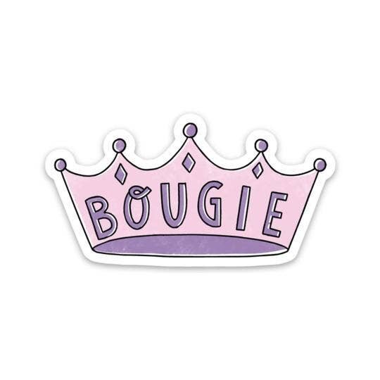 $4.99 BOUGIE CROWN STICKER