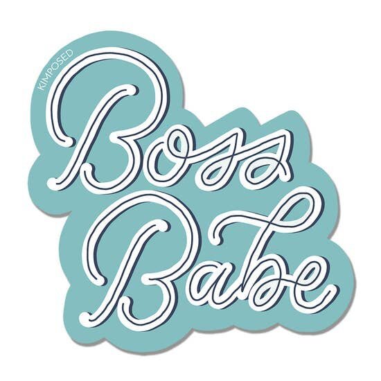 $4.99 BOSS BABE STICKER