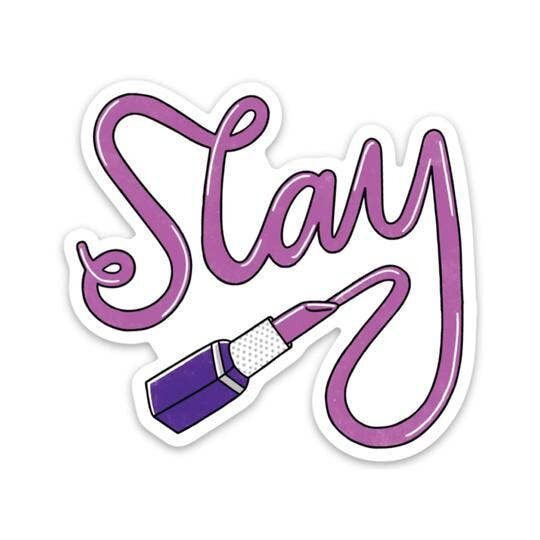 $4.99 SLAY LIPSTICK STICKER