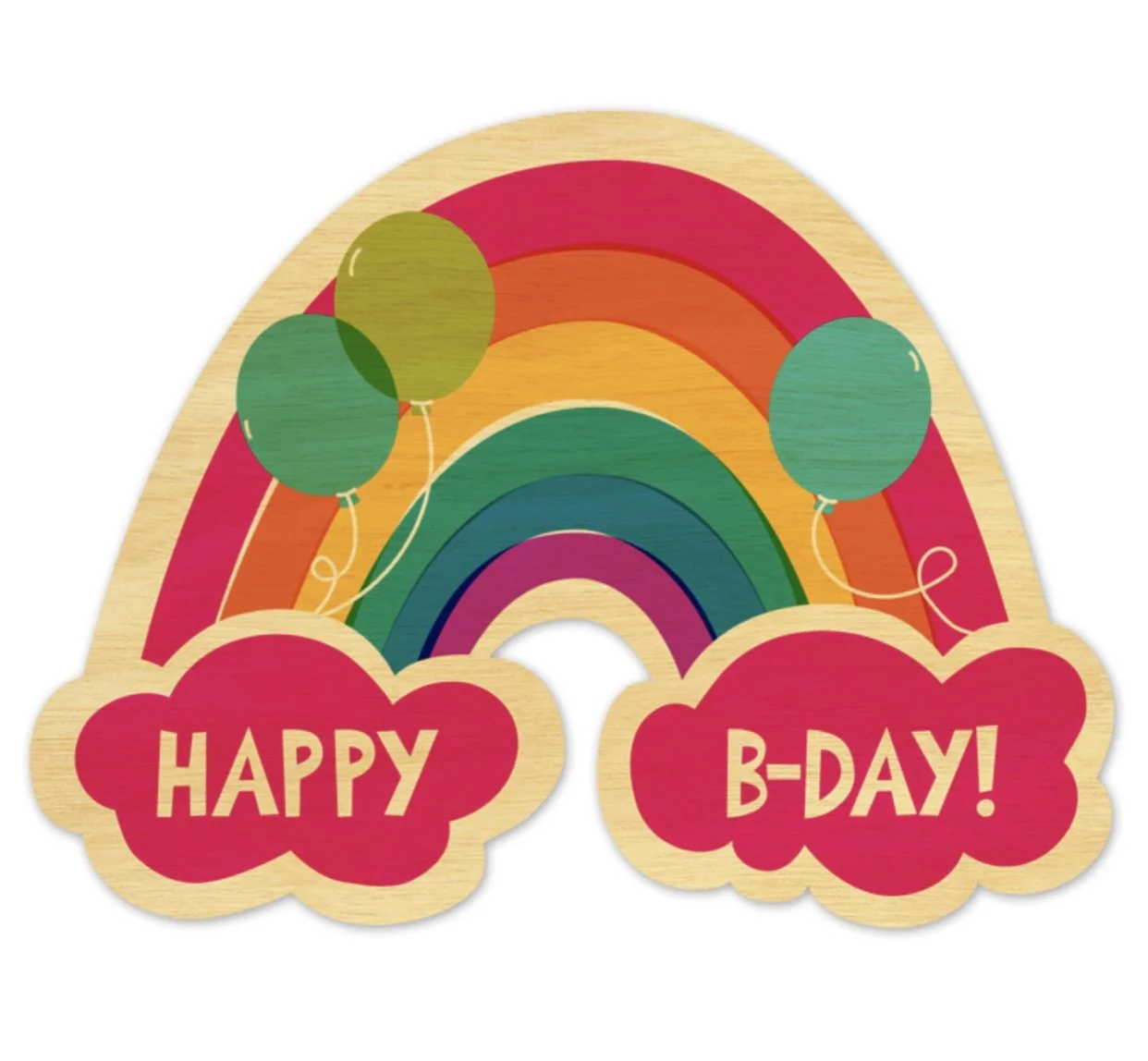 $7.99 RAINBOW BIRTHDAY CARD