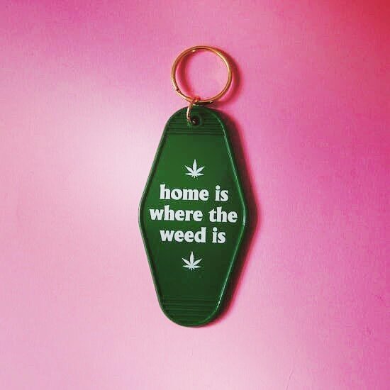 never lose ur keys again, stoner 🔑💚 { shop localnotables.com }