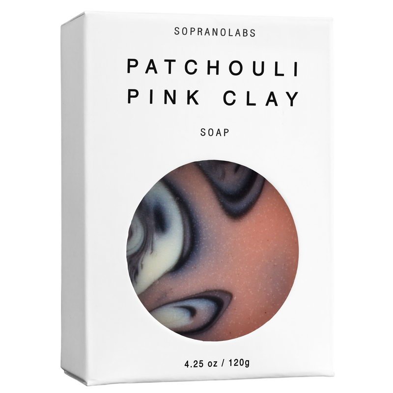 $13.99 PATCHOULI PINK CLAY VEGAN SOAP