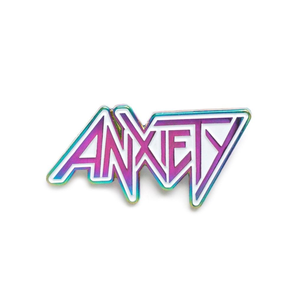 $11.99 ANXIETY ANODIZED PIN