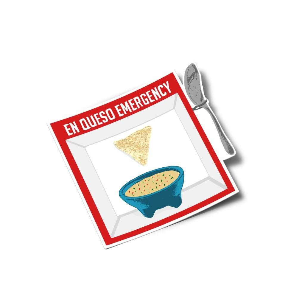 $4.99 EN QUESO EMERGENCY STICKER