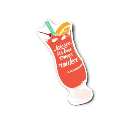 $4.99 BON TEMPS ROULER DAIQUIRI STICKER