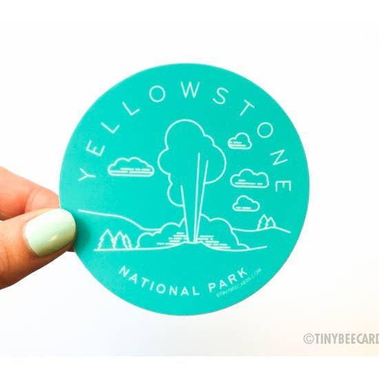 $4.99 YELLOWSTONE NATIONAL PARK STICKER