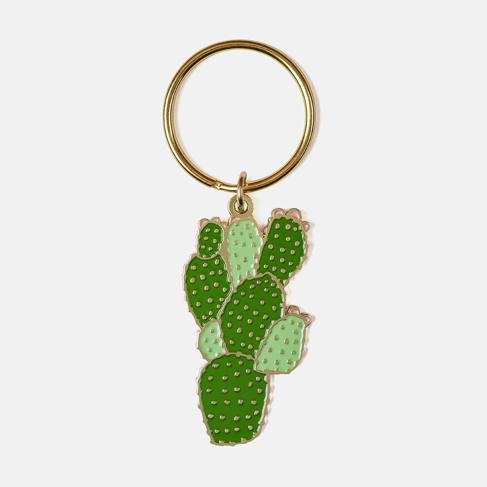 $15.99 CACTUS ENAMEL KEYCHAIN