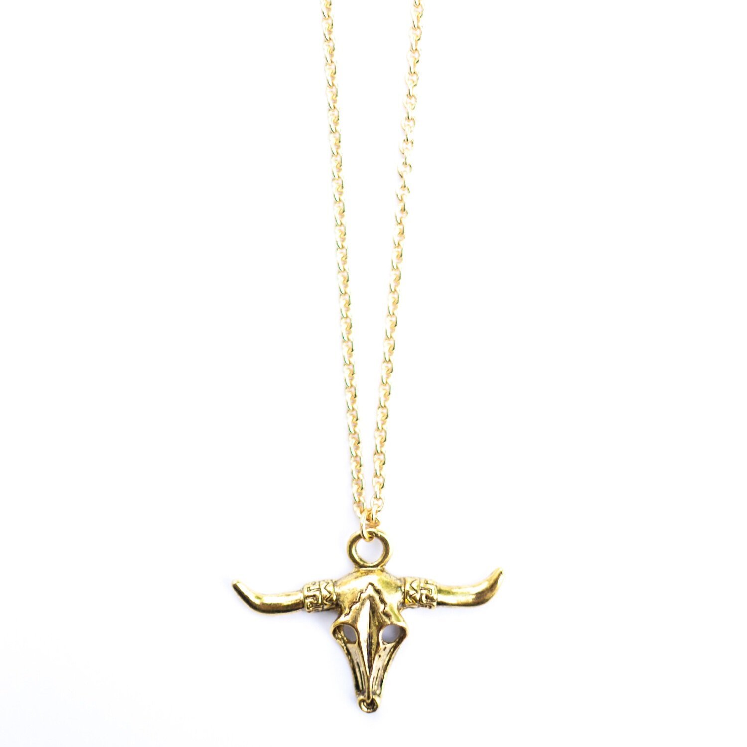 $29.99 THE GILDED LONGHORN NECKLACE