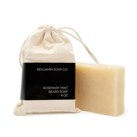 $15.99 ROSEMARY MINT BEARD SOAP