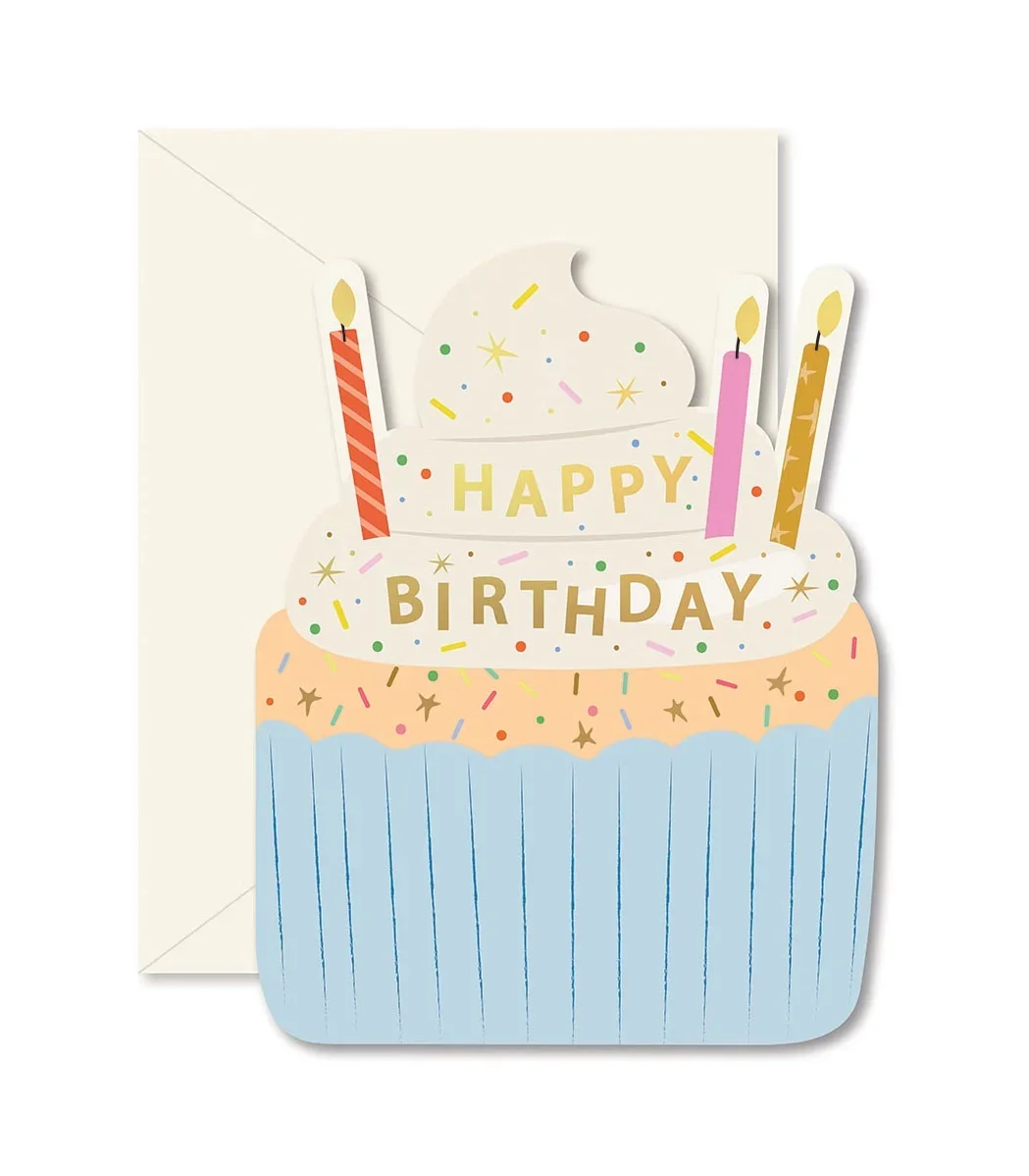 $8.99 SWEET WISHES CUPCAKE BIRTHDAY CARD
