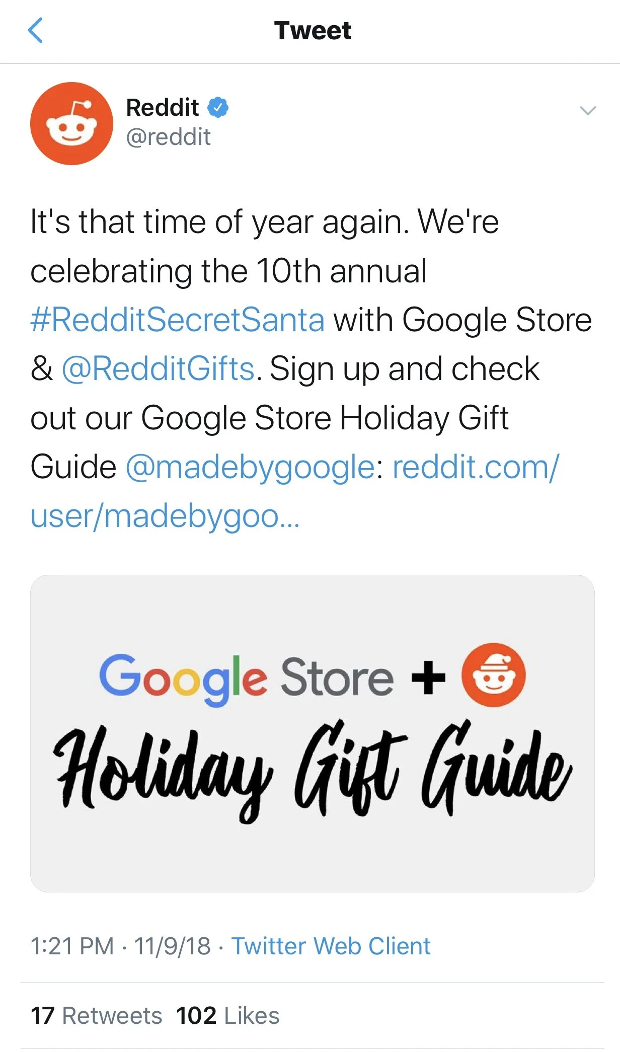 Google Store x Reddit partnership
