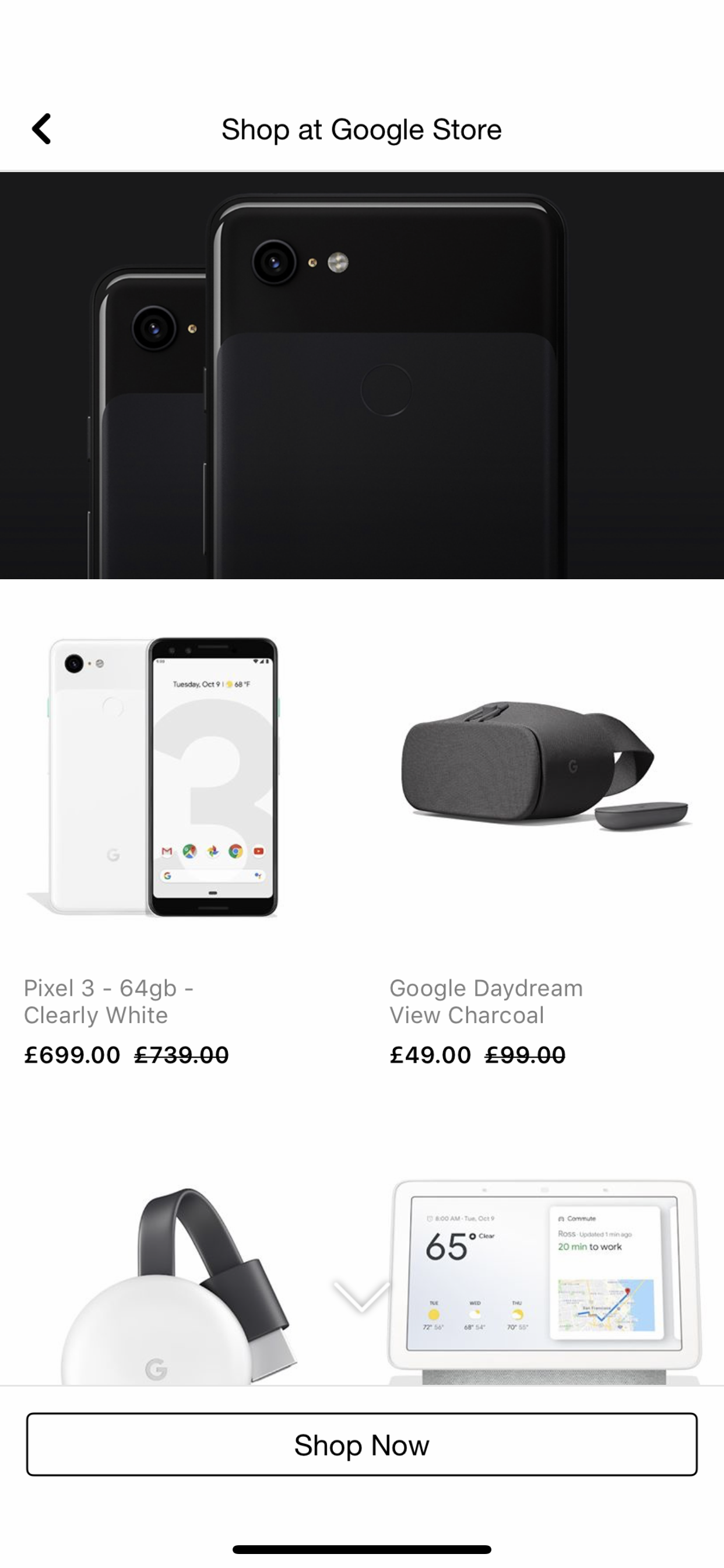 Facebook Collection Ad, UK Black Friday 2018