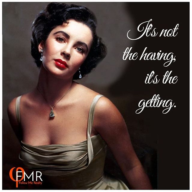 ELIZABETH TAYLOR - This woman needs no introduction, but I’ll damn sure try. Elizabeth Taylor was so much more than an actor. She was a fashion icon, an HIV activist, philanthropist and the first celebrity to create her own fragrance line. Thus leading the way for many celebrities to come. Much like Marylin, Elizabeth was an outspoken female filled with words of Wisdom. Here are some of her most inspirational quotes.
There are so many doors to be opened, and I'm not afraid to look behind them.
It's not the having, it's the getting.
I'm ruled by my passions.
I’ve been through it all baby, I’m mother courage.
Success is a great deodorant. .
.
.
.
.#FollowMeRealty #WhoDoYouFollow #success #entrepreneur #entrepreneurship #entrepreneurs #Entrepreneurlife #Realtor #Philosophy #Mindset #10x #Startup #hollywood #venturecapital #the4hourworkweek #venturecapitalist #Angelinvestor #yourfirst100million #investor #Investors #wisdom #thinkandgrowrich #Billionaire #millionaire #Lifestyle