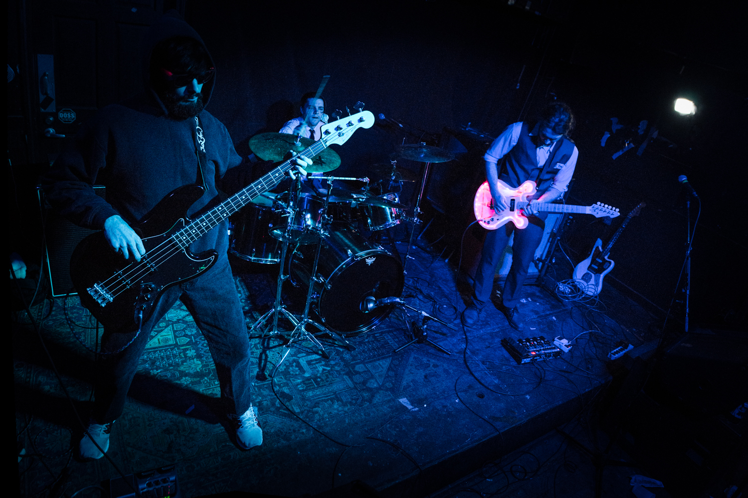 Matt Pierson, Anthony Peeples and Max Owen from The Matter Animatic - Live @ The 529 10/22/15