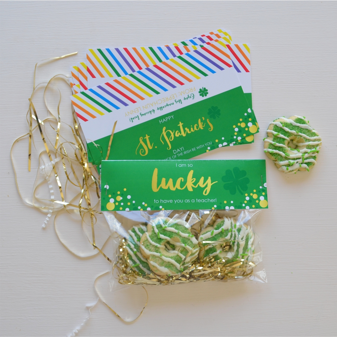 St. Patricks Day Bag Toppers