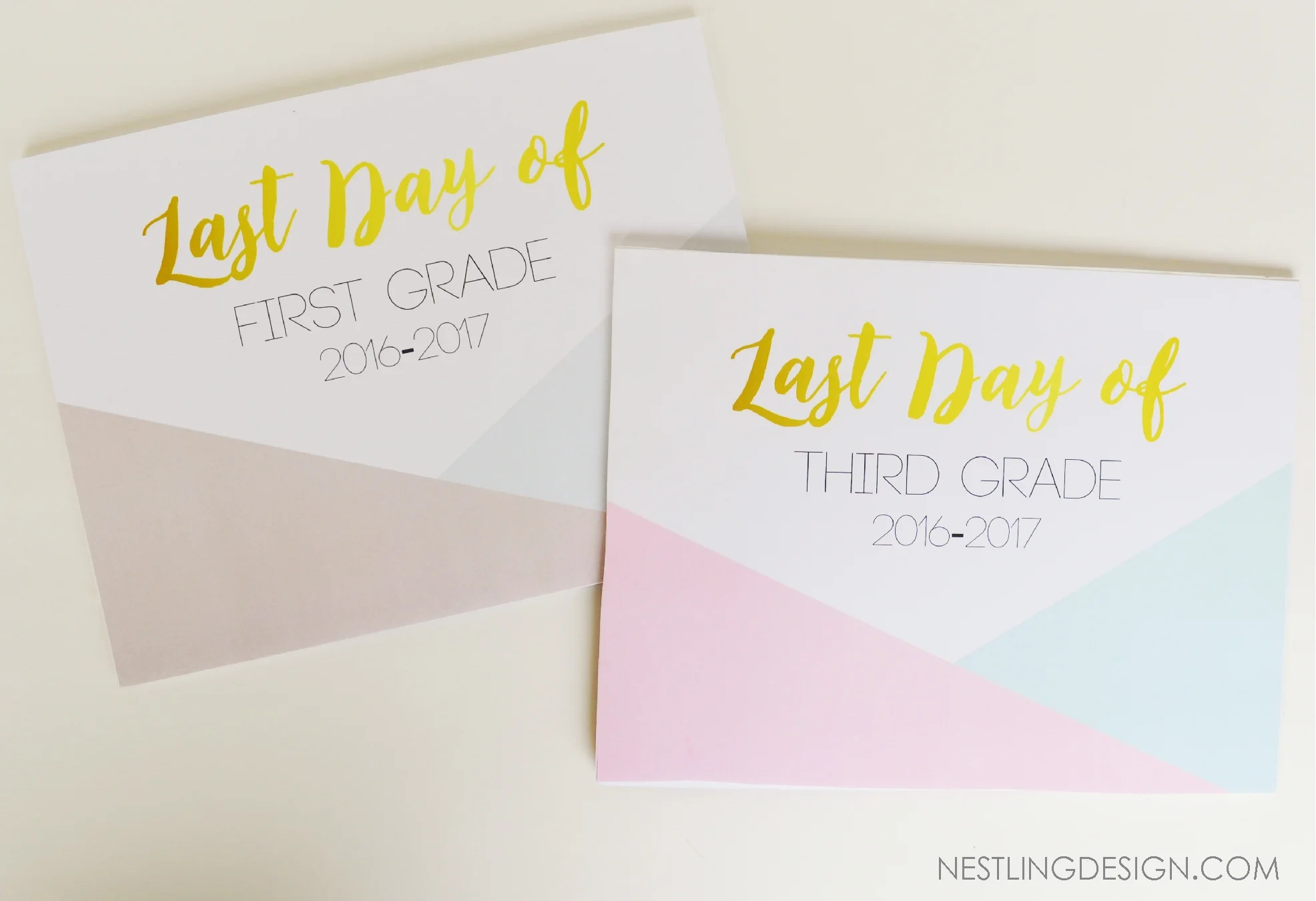 back to school signs