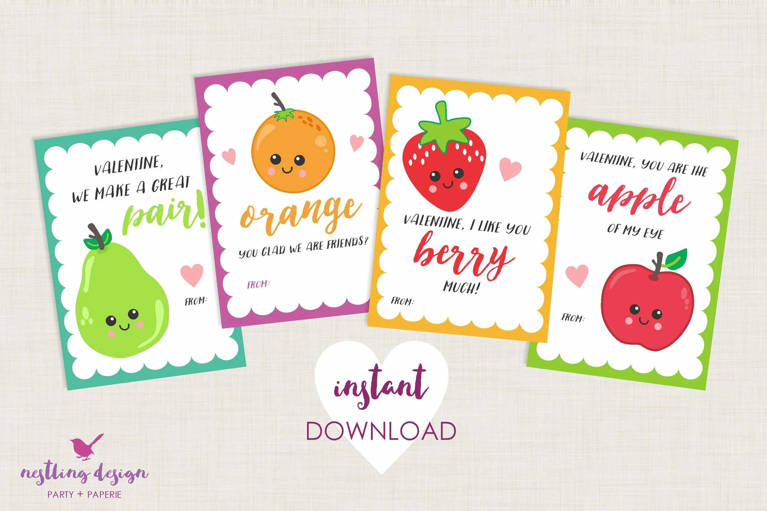 Fruit Valentine's Day Cards1.jpg