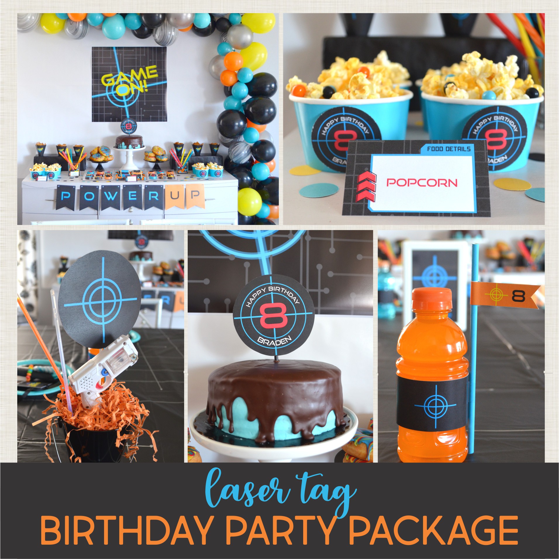 Kara's Party Ideas Laser Tag Birthday Party | Kara's Party Ideas