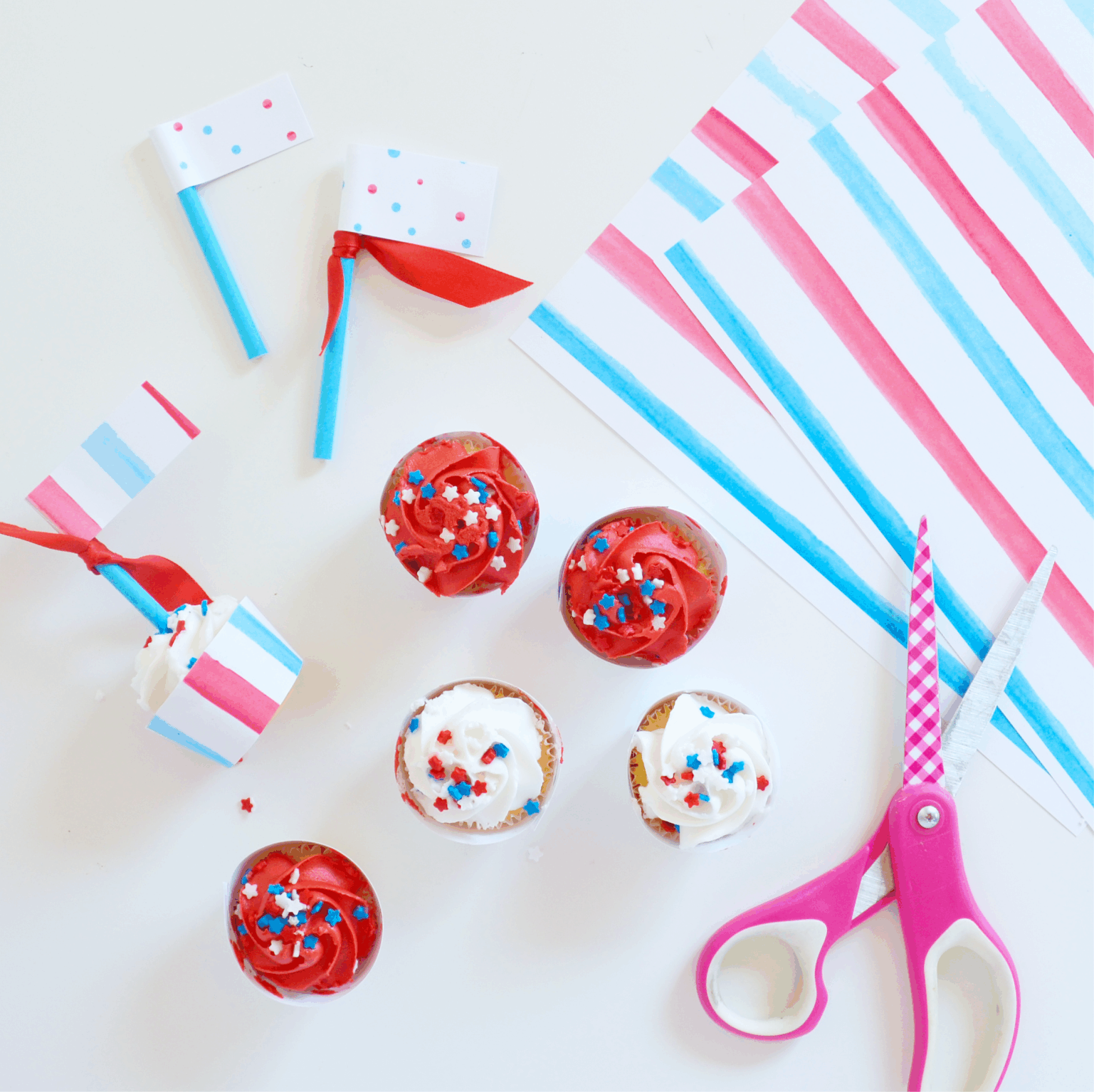 4th of July Patterned Paper