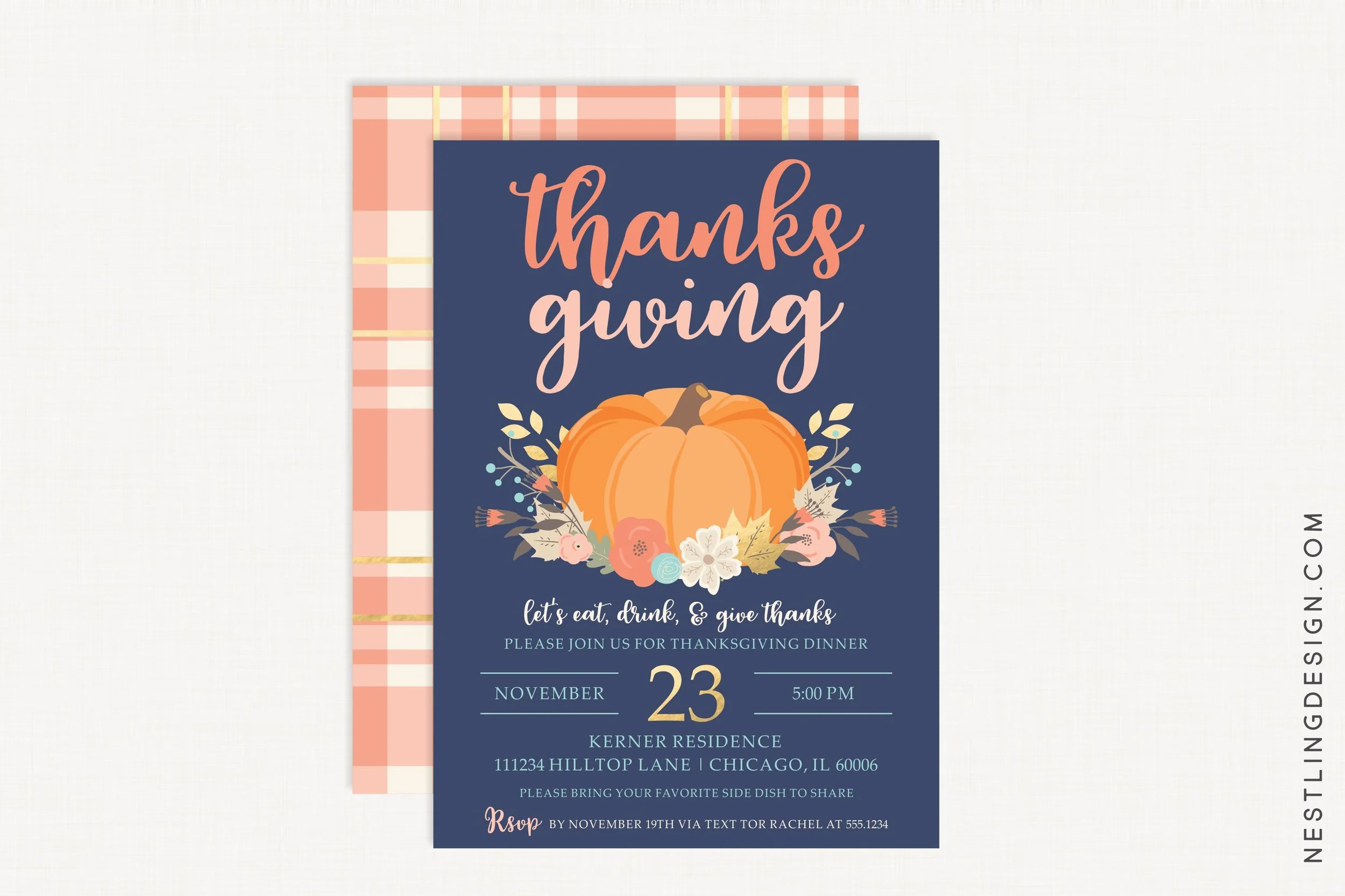 Thanksgiving Invitation