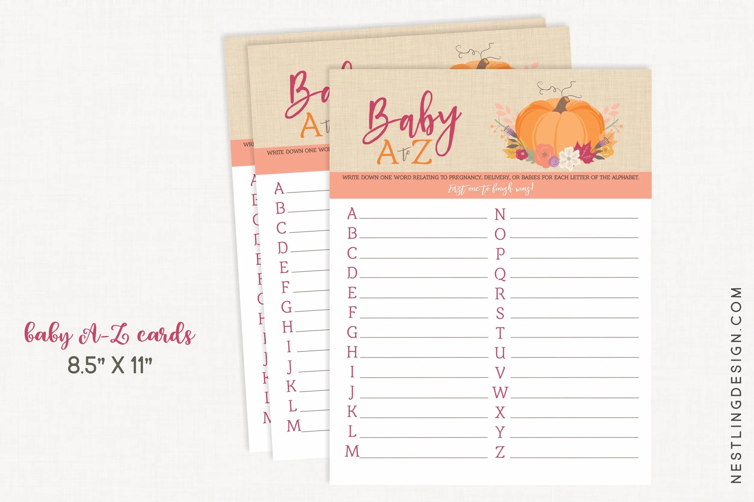 Coral Pumpkin Baby Shower Games3.jpg