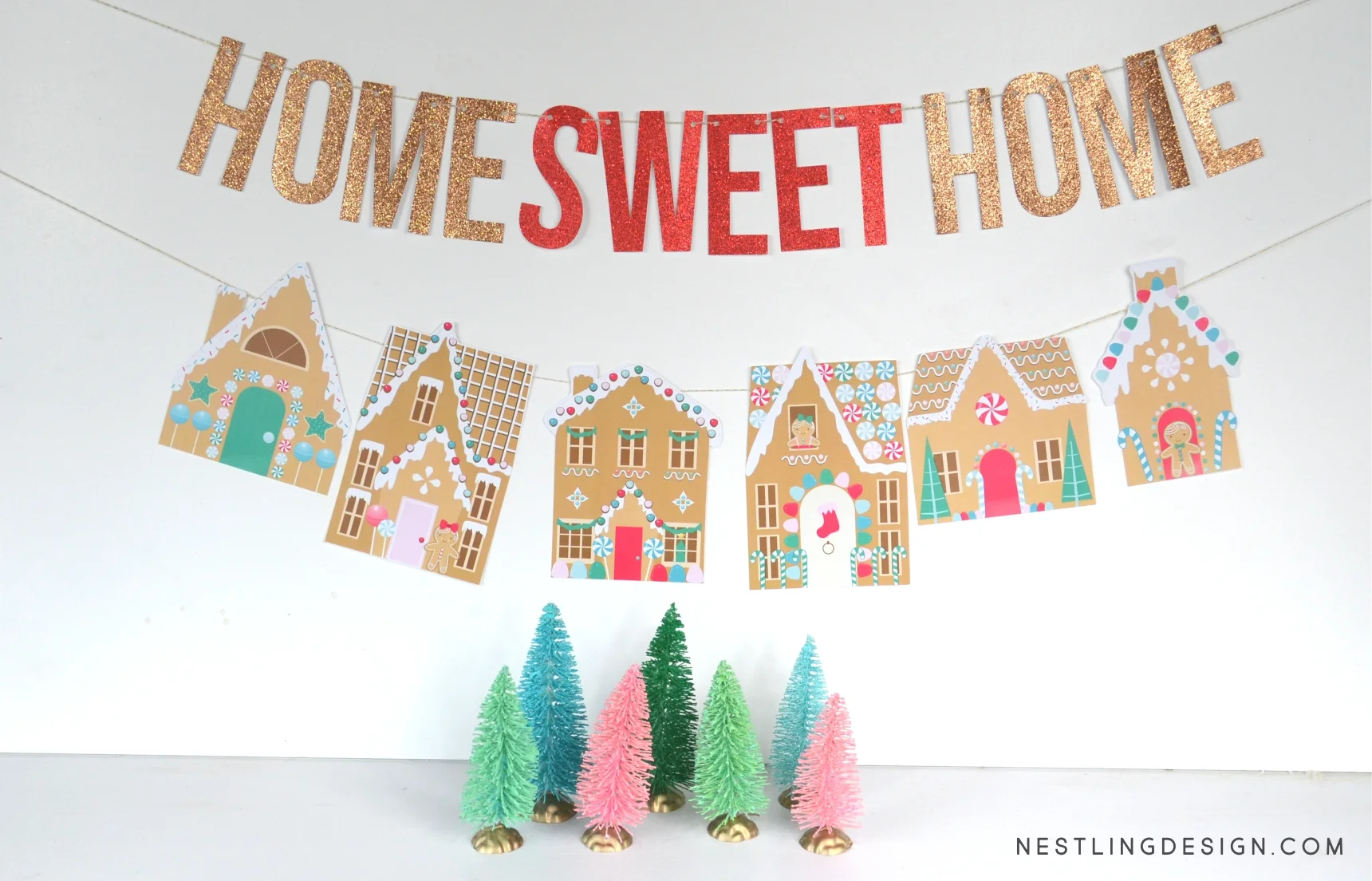 Gingerbread House Garland