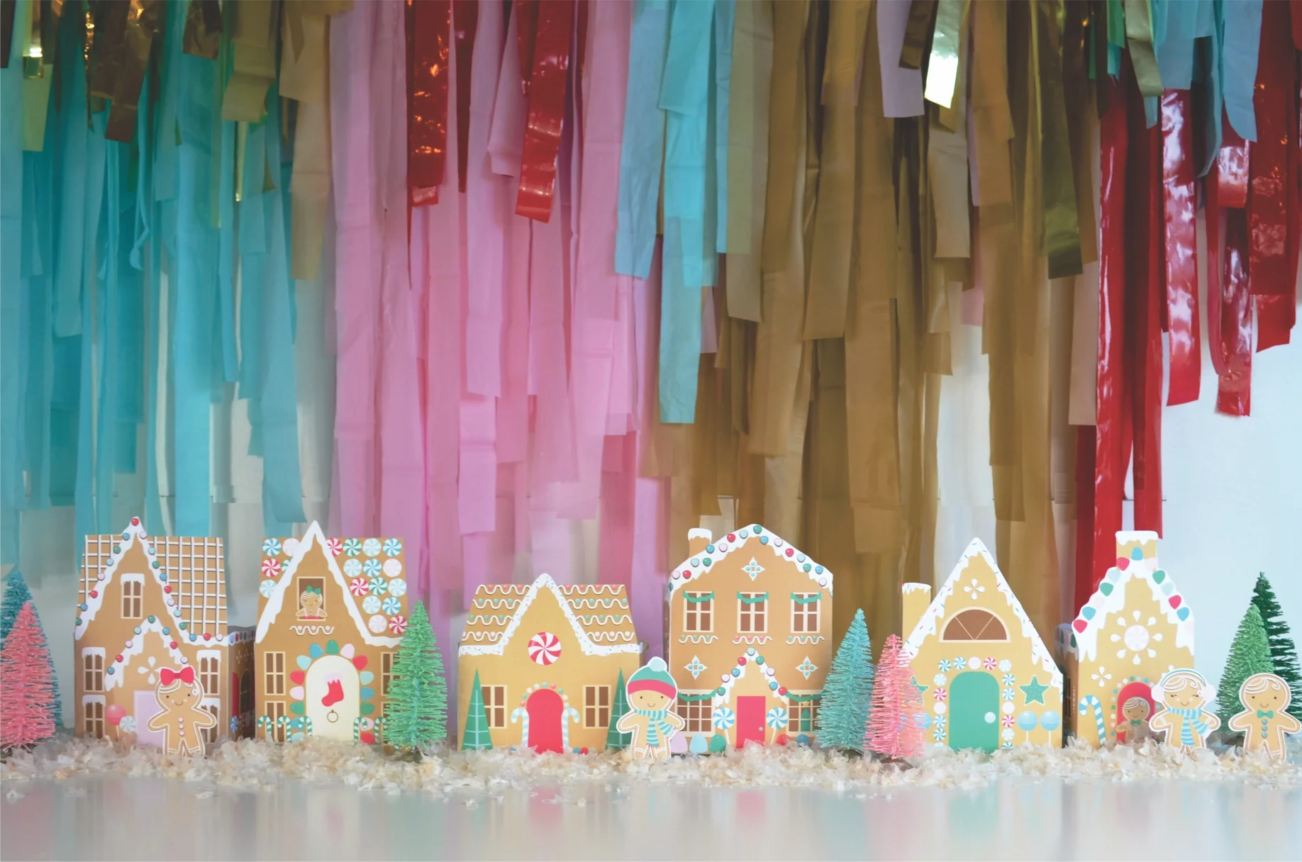 Gingerbread House Village