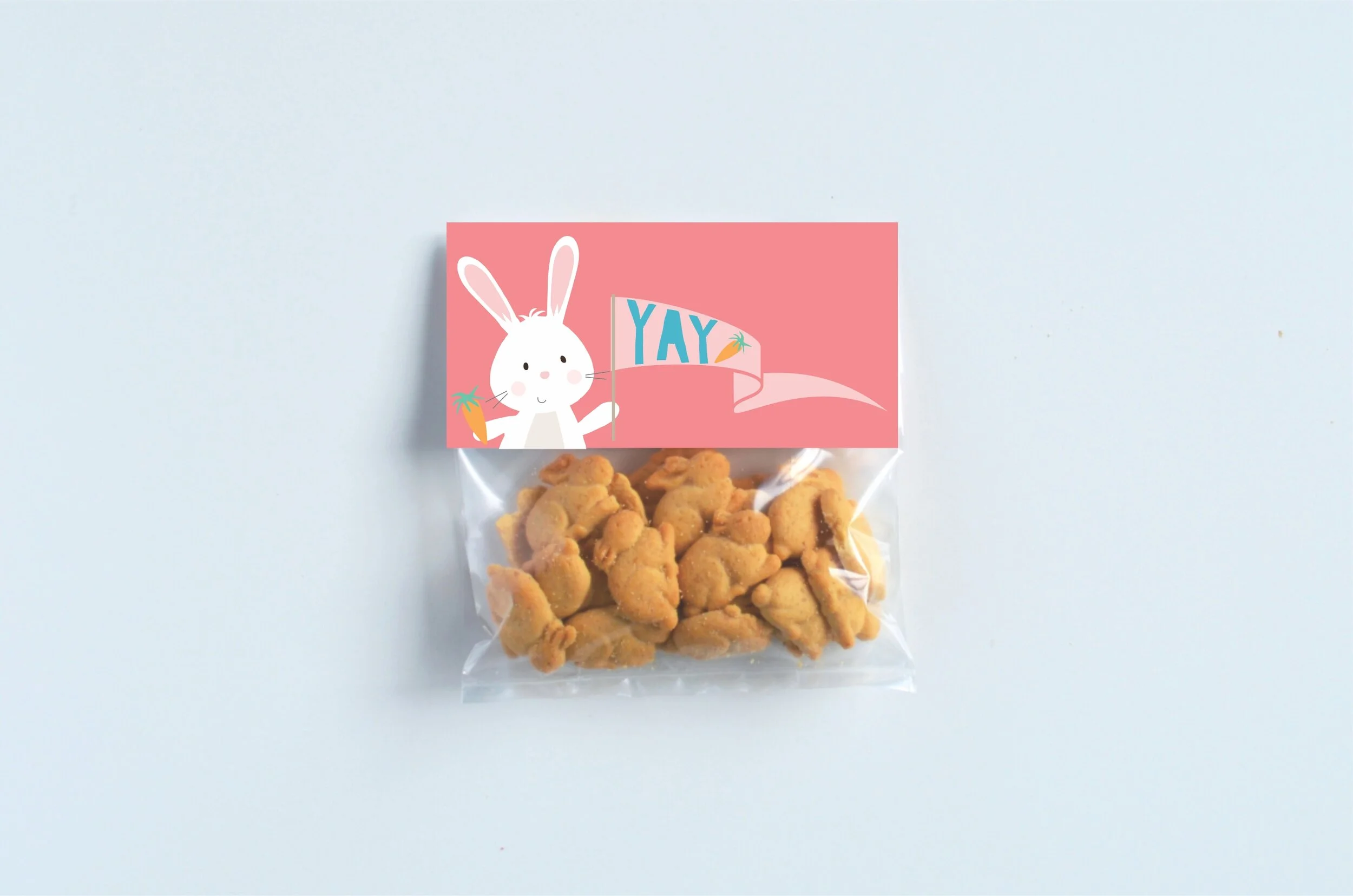 Easter Bunny Bag Topper