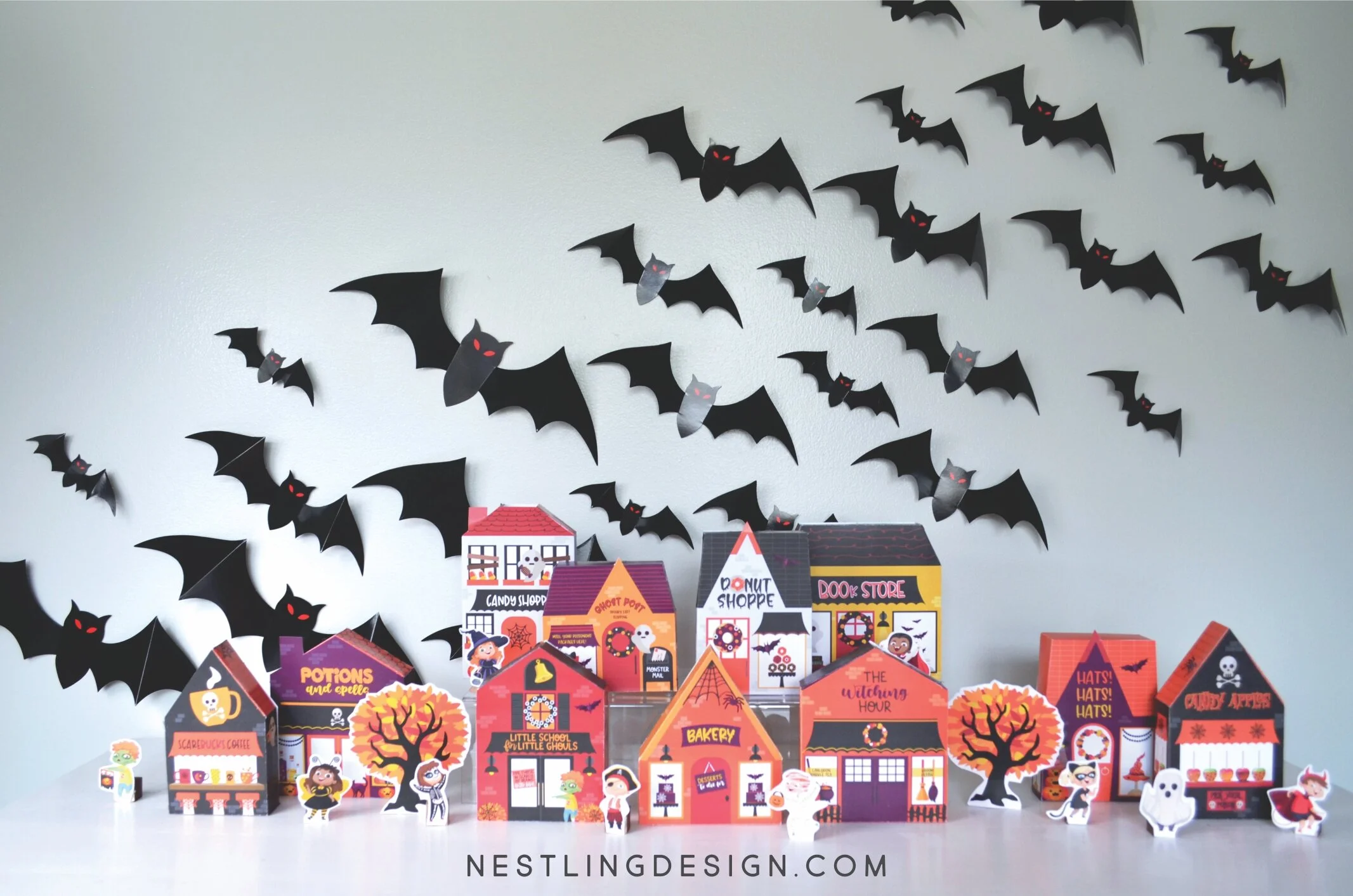 Halloween Play Village Set