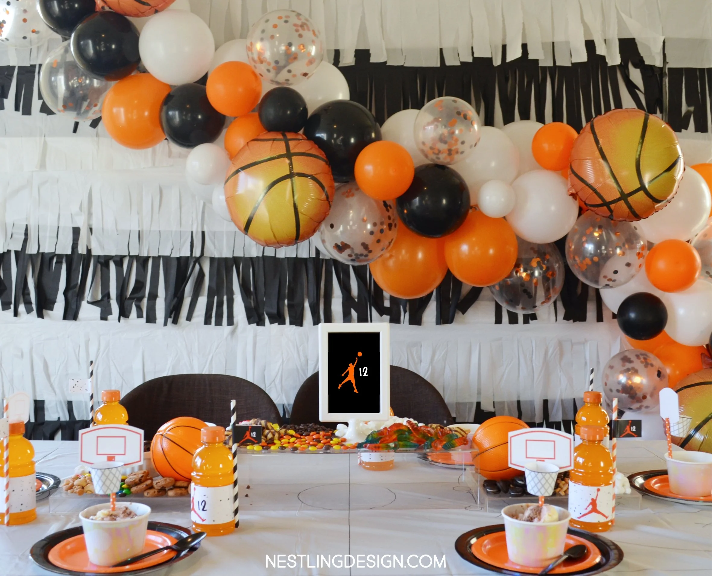 Basketball Birthday Party 