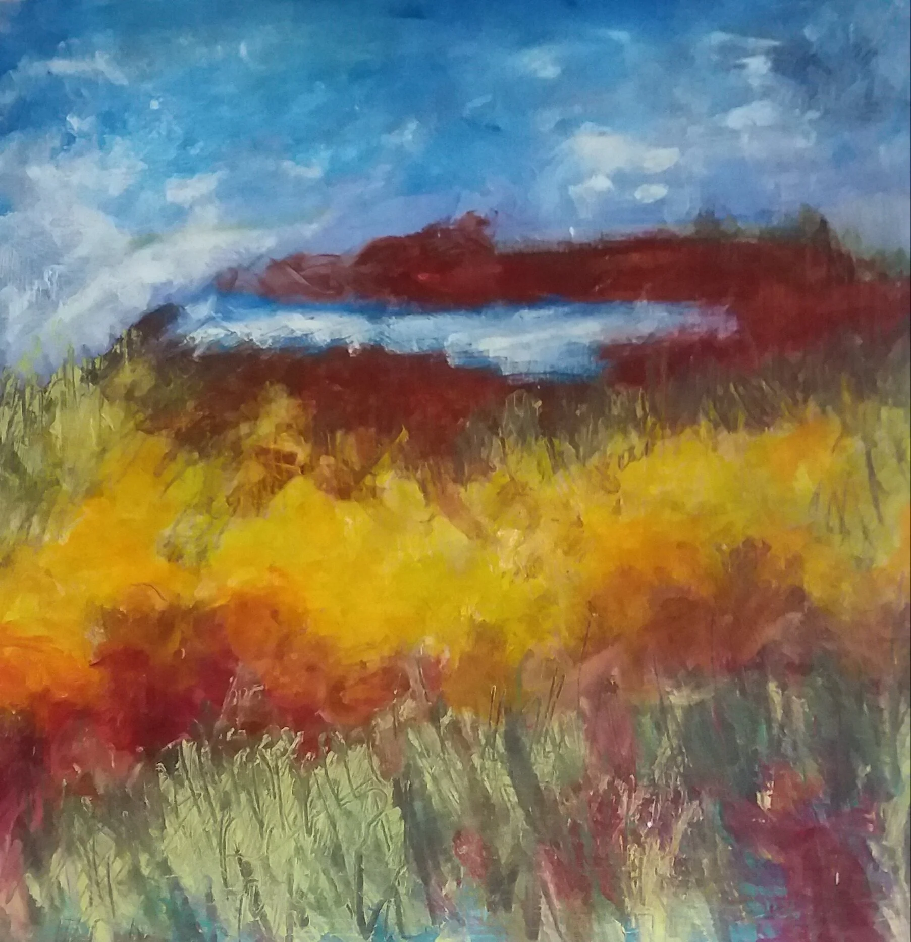 " Harvard ", 14" x 14"