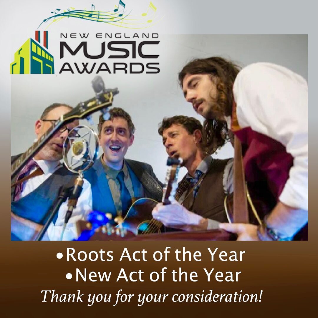 I&rsquo;m so beyond thrilled to find out @poormonroebluegrass has been nominated for not one, but TWO categories in the New England Music Awards!!! It&rsquo;s a thrill to be in the running for Best New Band &amp; Best Roots Band along with some other