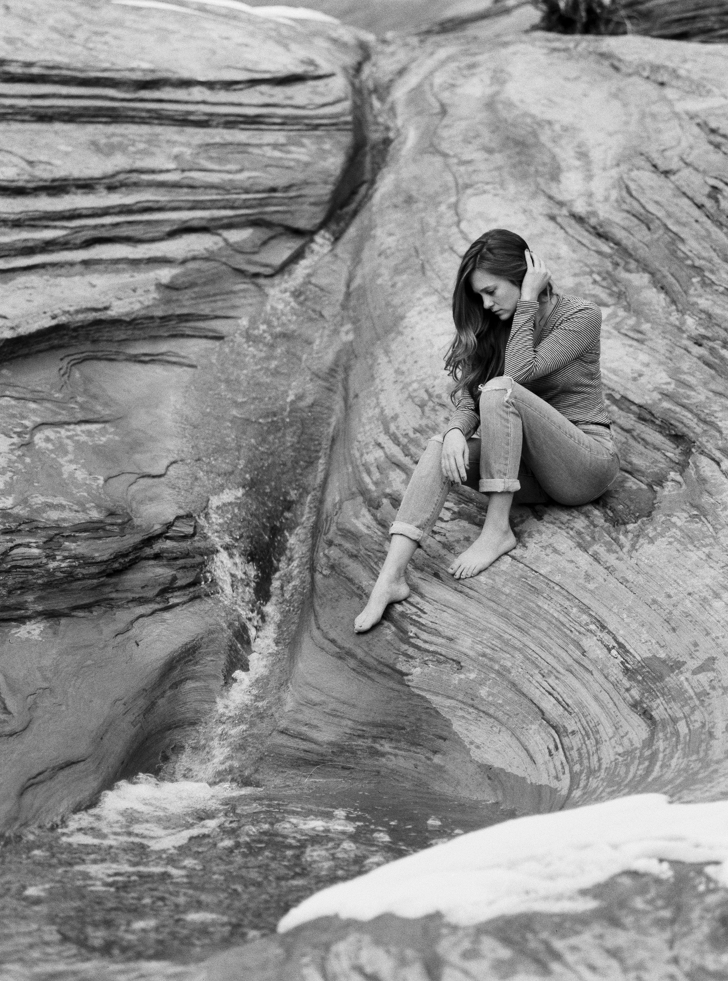 Zion National Park Fine Art Film Photographer Ilford HP5 plus