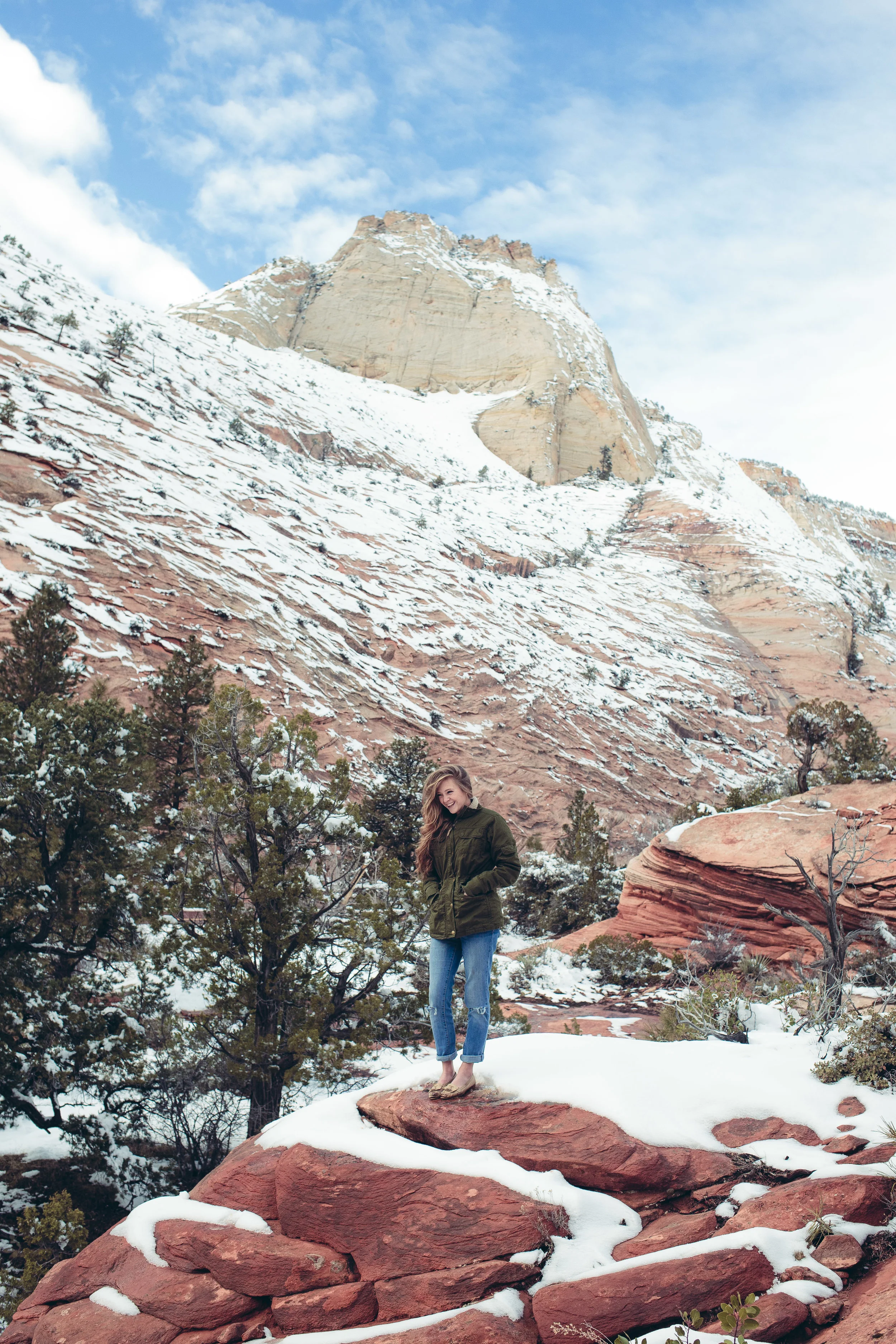 Zion National Park East Canyon Slickrock