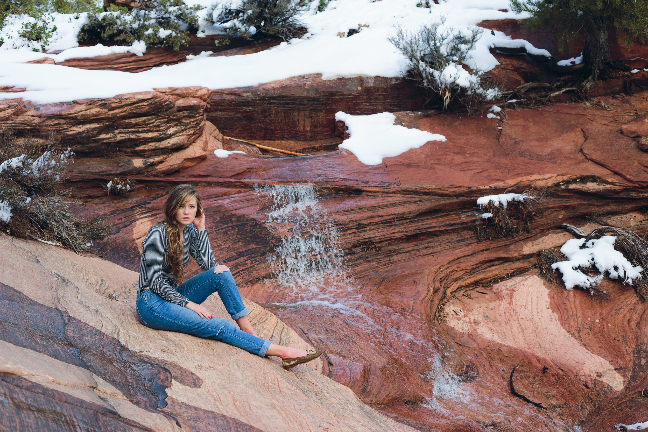Zion National Park winter photography