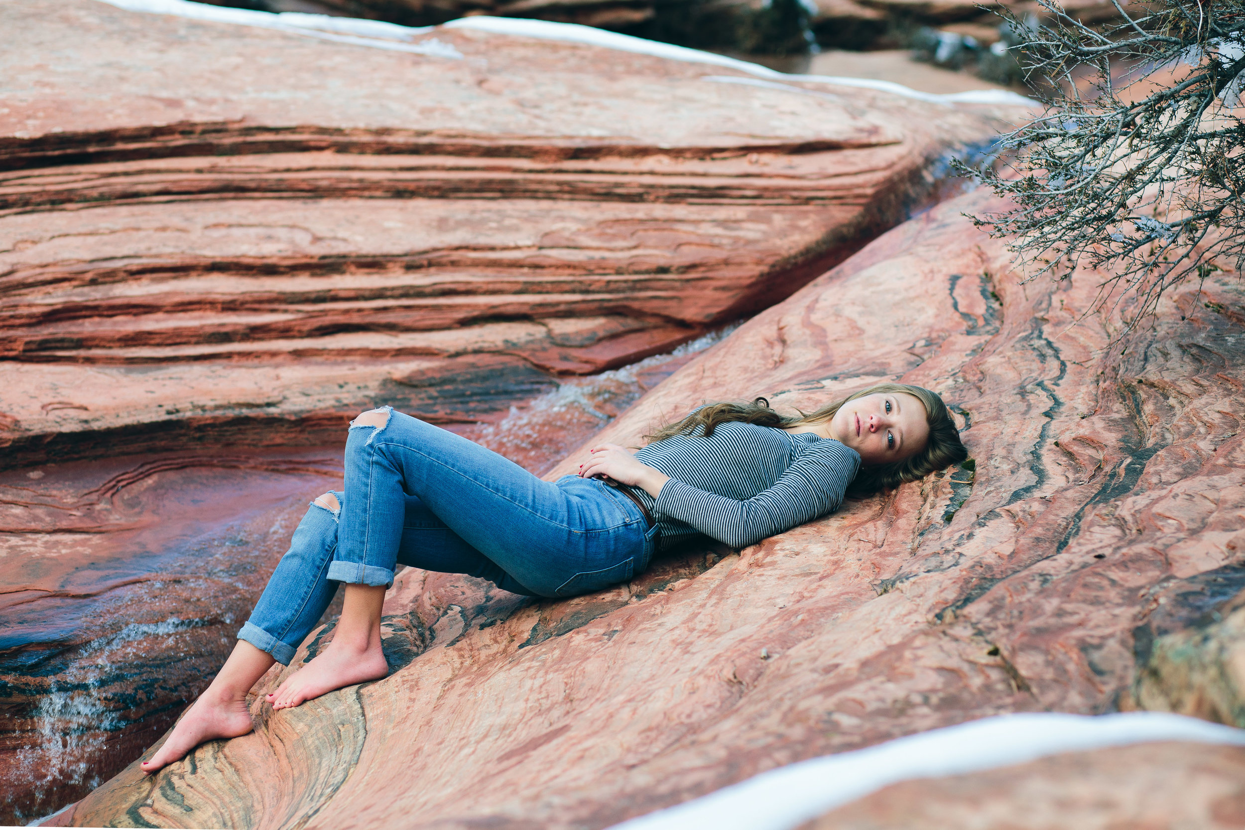 Zion National Park model photographer