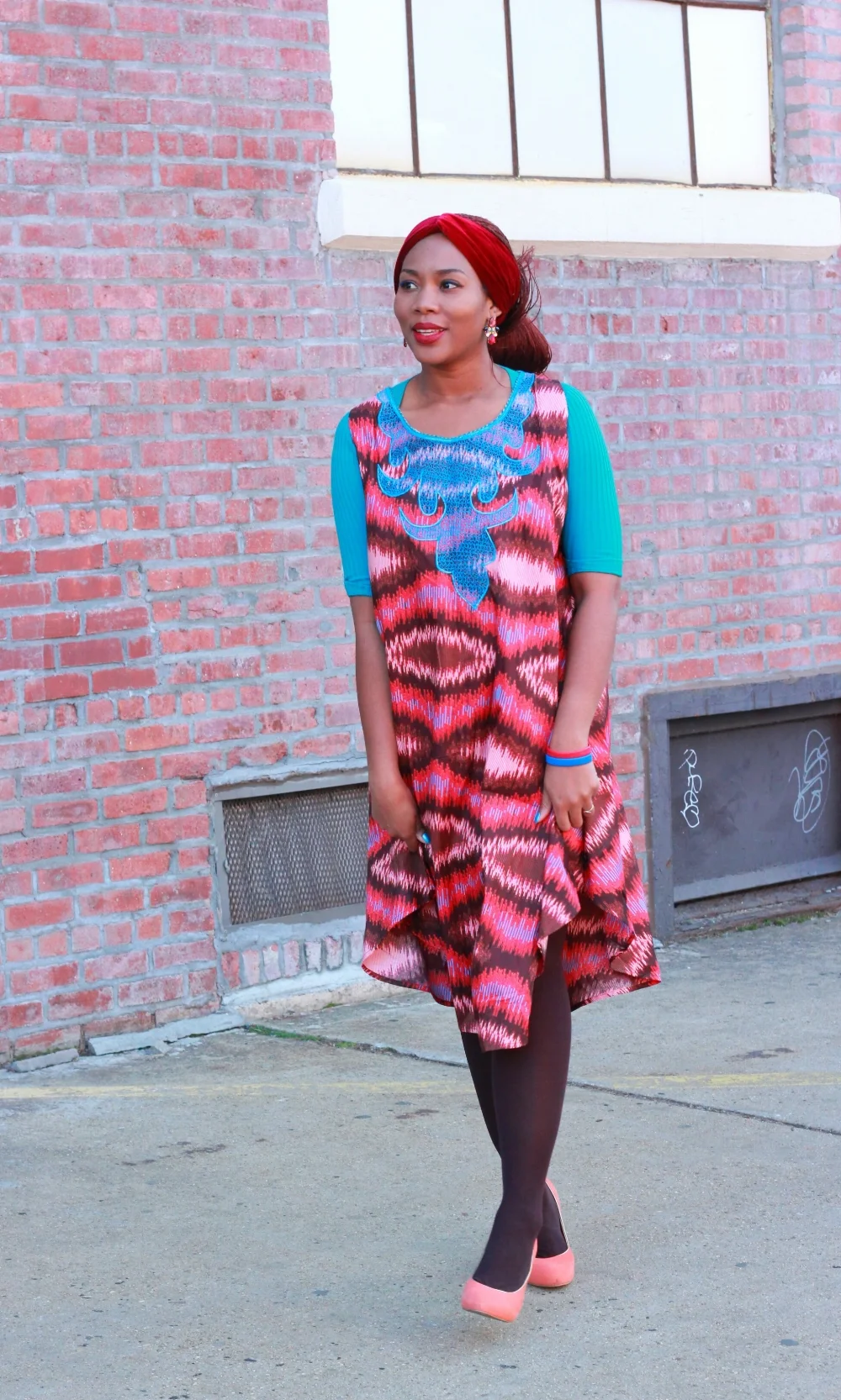 navy blue dress for baby girl Women African Print Dresses Autumn and Winter Long Sleeves Ankara Dress -  Pull on Closure Dress and Sexy Wrap V Neck Skirt price