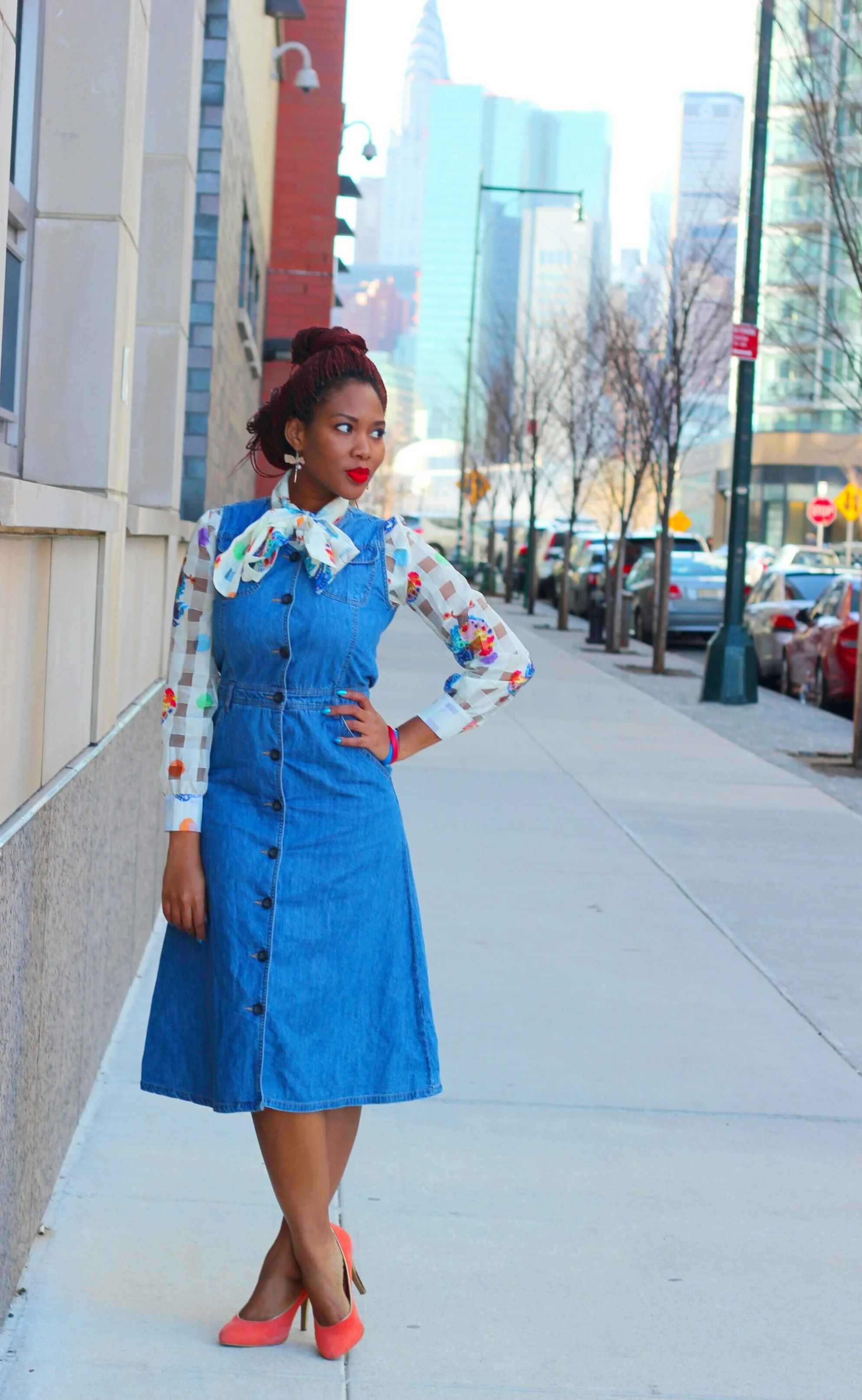 Why you should invest in a sleeveless button-down dress