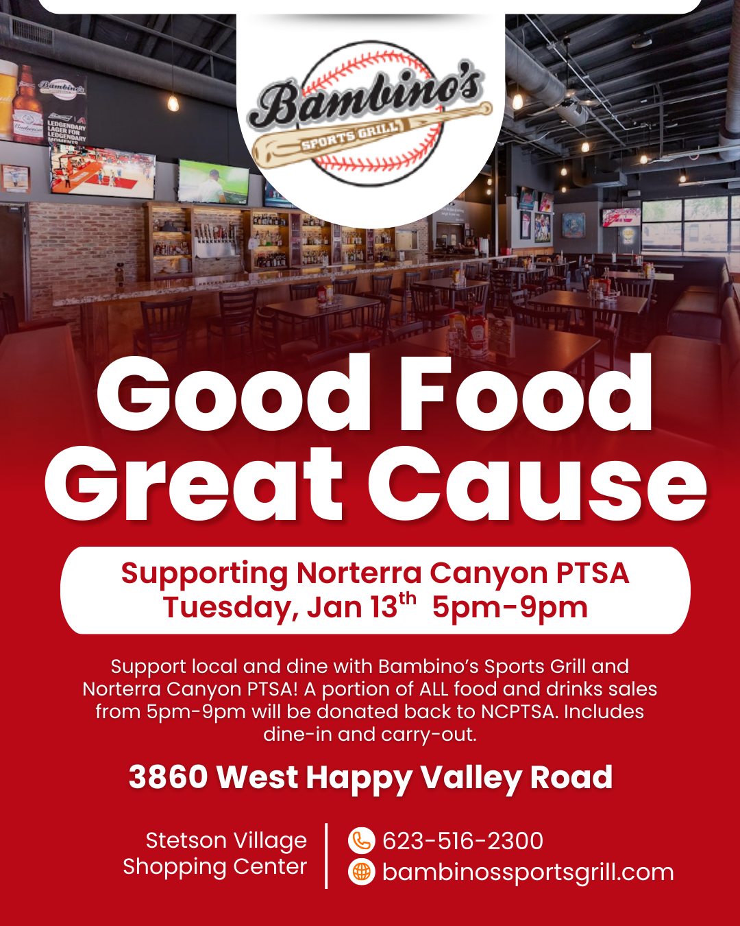 Bambino's Dine In Night