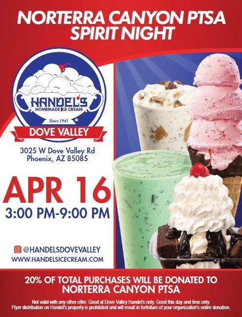 Handel's Ice Cream Spirit Night