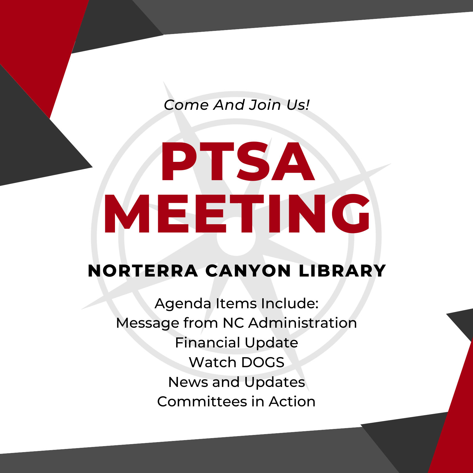 PTSA General Meeting