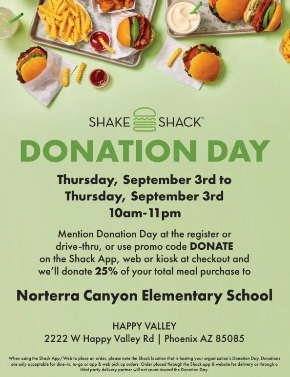 Shake Shack Dine Out Fundraiser Night!