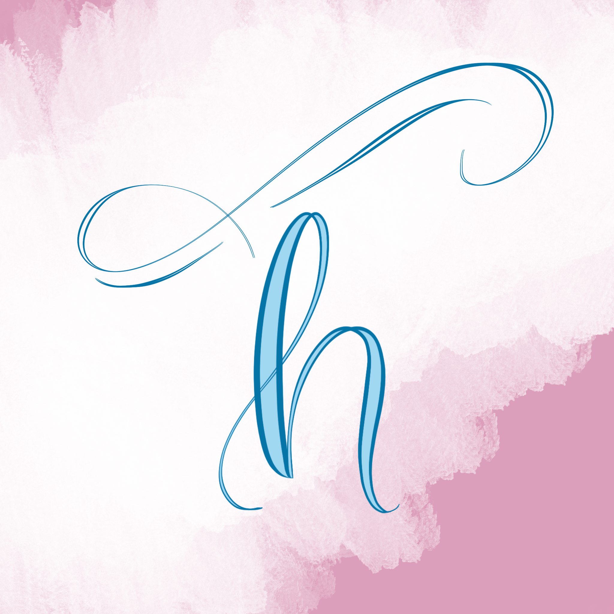 Hollow Copperplate brush for Procreate