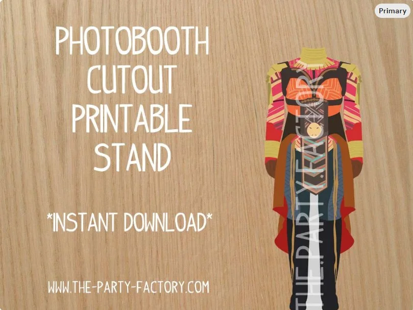 Okoye Photo Booth Printable Cutout
